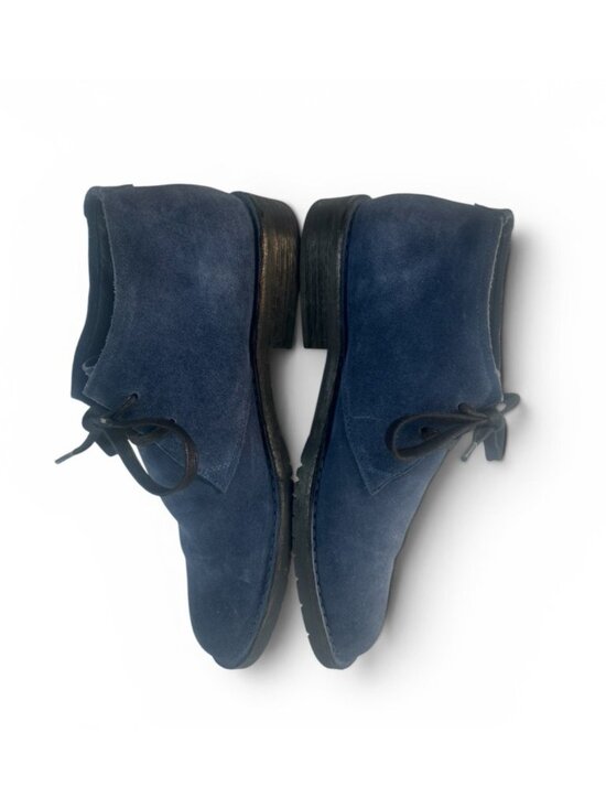 John Varvatos Blue Suede Chukka Boots Mens Size 10M F1183V3B. Worn lightly. Nice main image 5